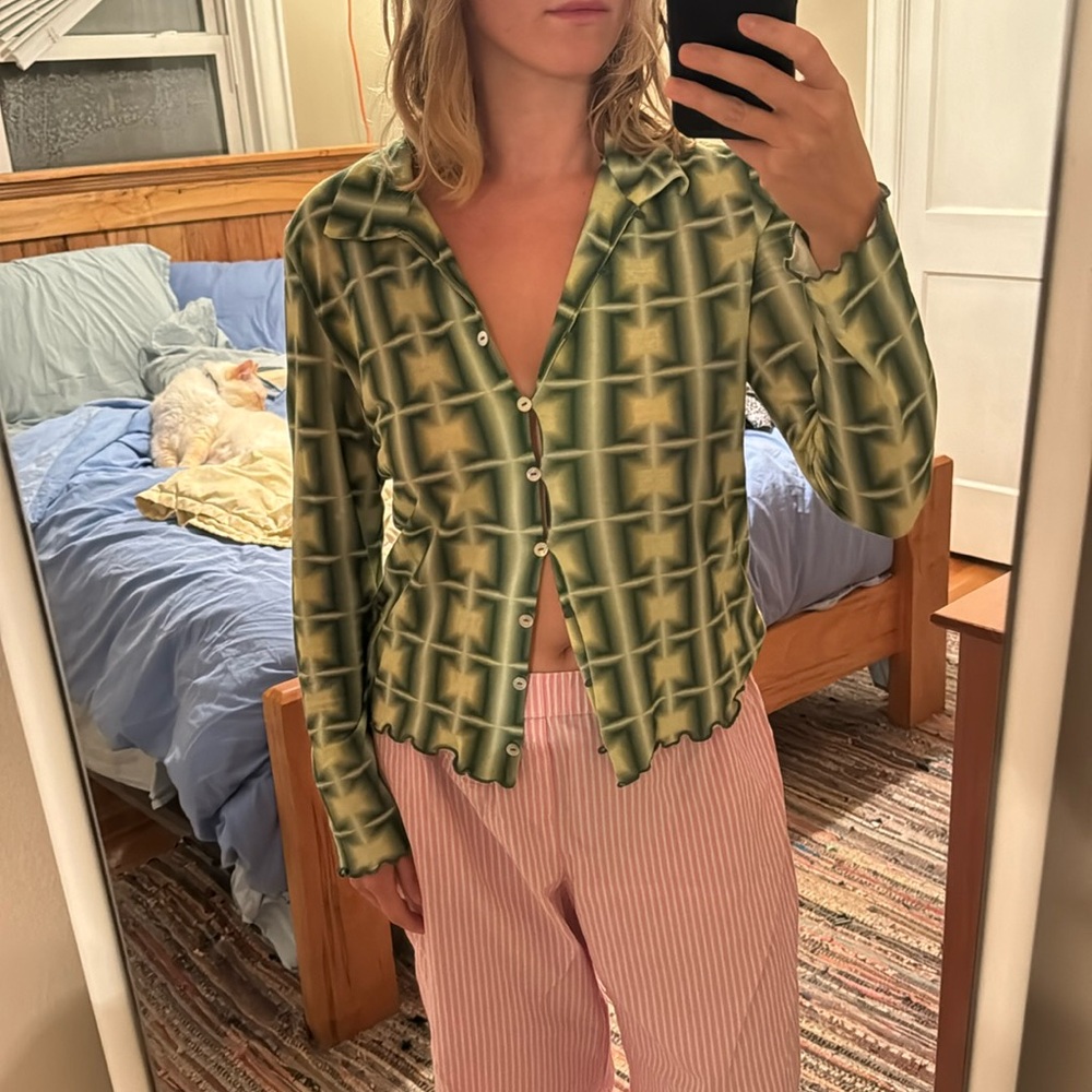 Paloma wool button top